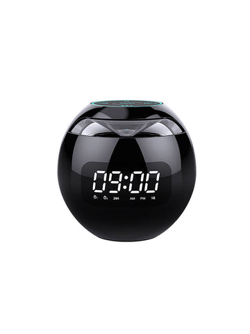 New Portable Wireless Alarm Clock Bluetooth Speaker