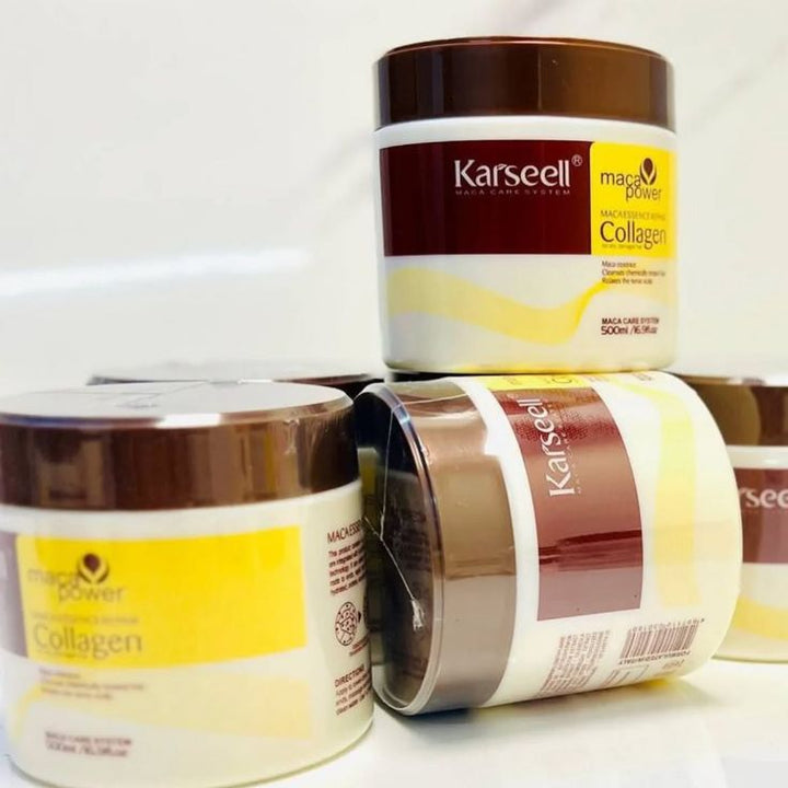 Karseell 3pcs Set Collagen Hair Mask + Argan Oi + Hair Shampoo Essence